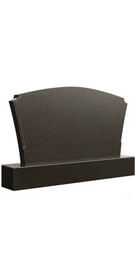 Модель памятника №140 горизонтальный, классический, мужской, свободный